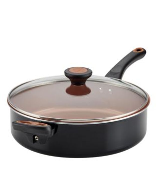 Tramontina Style Ceramica Metallic Copper 11 in Covered Deep Skillet