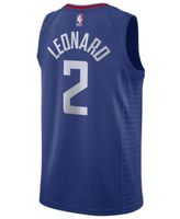 Nike Men's Kawhi Leonard Los Angeles Clippers Icon Swingman Jersey - Blue