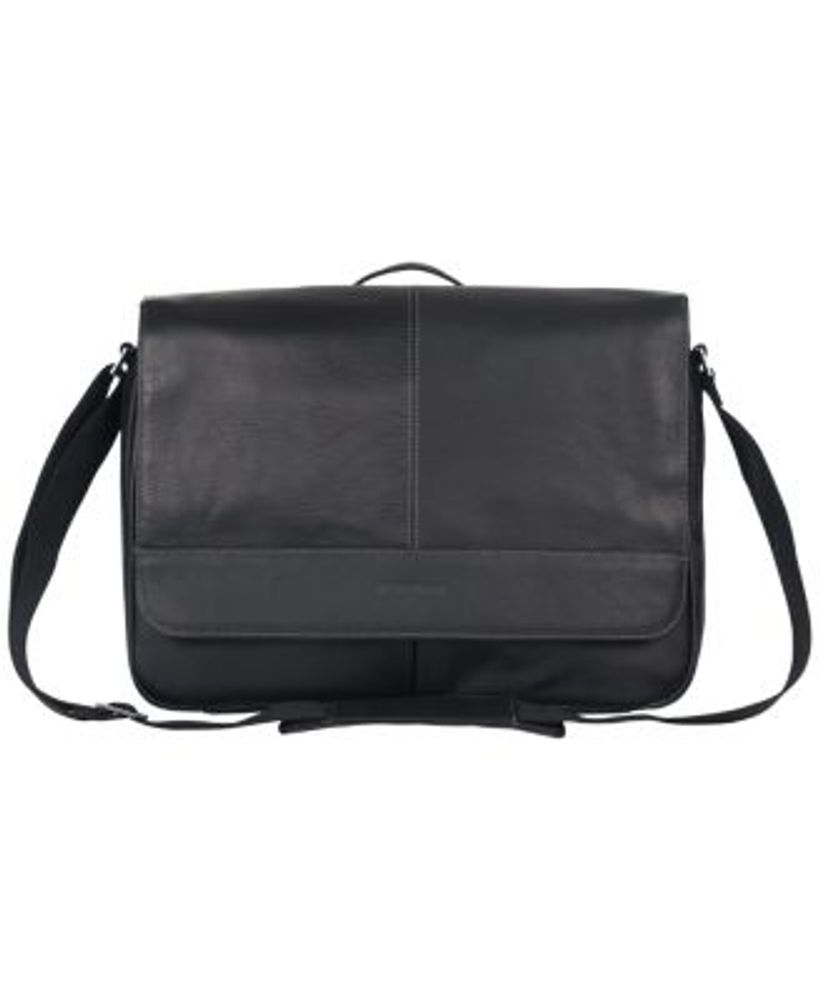 Colombian Leather Crossbody 15.6" Laptop & Tablet Messenger Bag