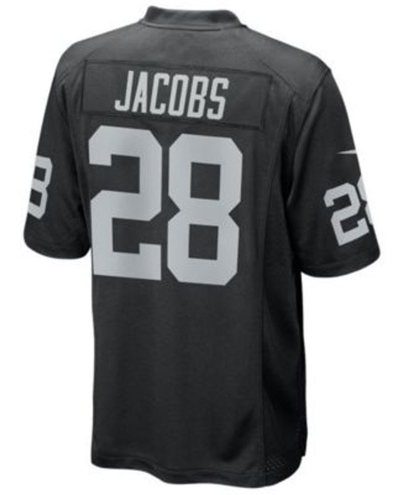 Nike Men's Josh Jacobs Las Vegas Raiders Game Jersey - Macy's