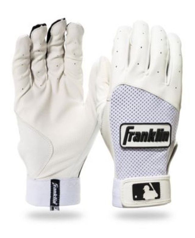 Franklin MLB Digitek Youth Batting Gloves White/Navy/Red Medium