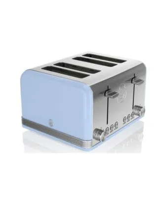 4-Slice Toaster with Manual High-Lift Lever Empire Red KMT4115ER