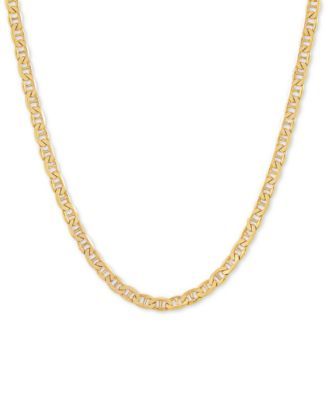 Mariner Link 22" Chain Necklace in 18k Gold-Plated Sterling Silver