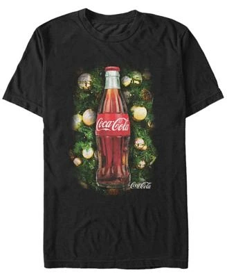 Men's Christmas Bottle Short Sleeve T- shirt