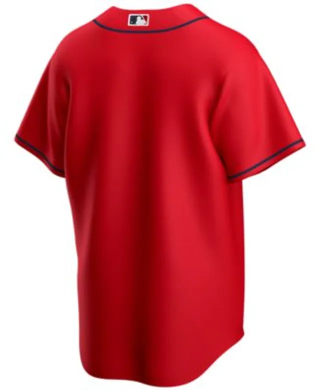 Chipper Jones Men's Atlanta Braves Alternate Jersey - Red Replica