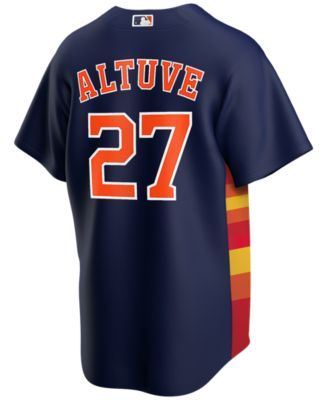 Men's Houston Astros Jeremy Peña Nike White/Gold 2023 Gold Collection  Replica Player Jersey