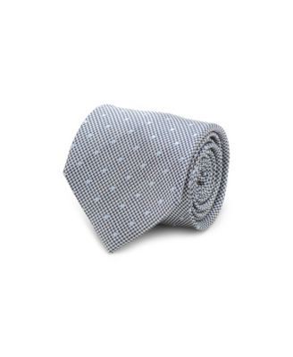 Dotted Herringbone Silk Men's Tie