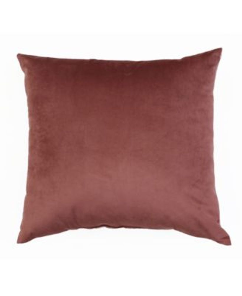 20x20 Evie Cut Velvet Pillow in Pink
