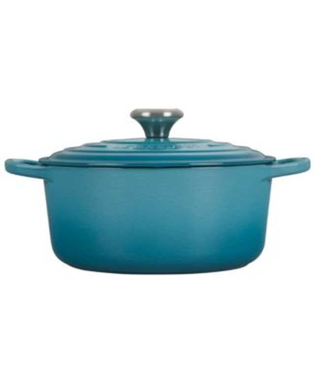 Le Creuset 4.5-Qt. Signature Enameled Cast Iron Round Dutch Oven - Macy's