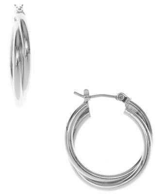 Twisted Hoop Earring