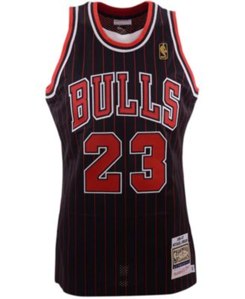 Mitchell & Ness Men's Chicago Bulls Michael Jordan Authentic Jersey - Macy's