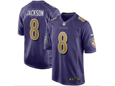 Baltimore Ravens Men's Game Jersey Lamar Jackson