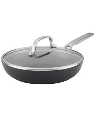 Hard-Anodized Aluminum Nonstick 10" Fry Pan with Lid