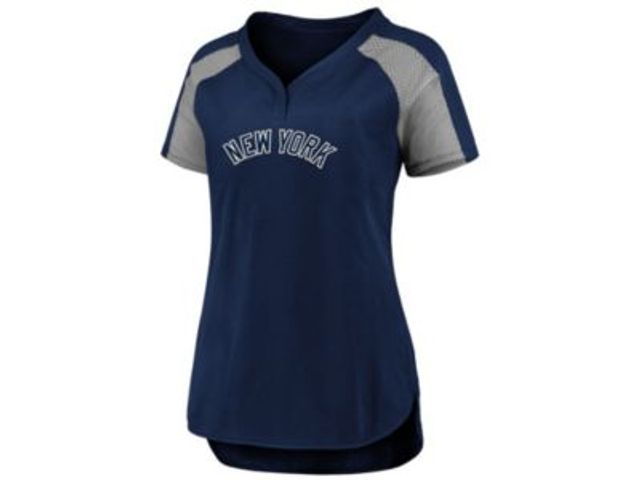 Lids New York Yankees Fanatics Branded Women's Wordmark V-Neck Tri