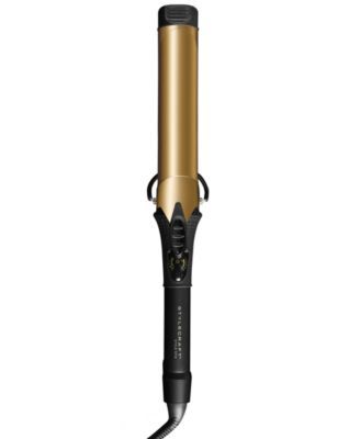  24K Gold Hair Style Stix Long Spring Curling Iron 1.5" Inch