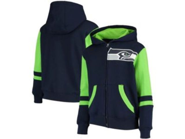 Nfl Seattle Seahawks Girls' Fleece Hooded Sweatshirt : Target