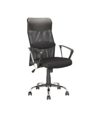 Executive Office Chair in Leatherette and Mesh