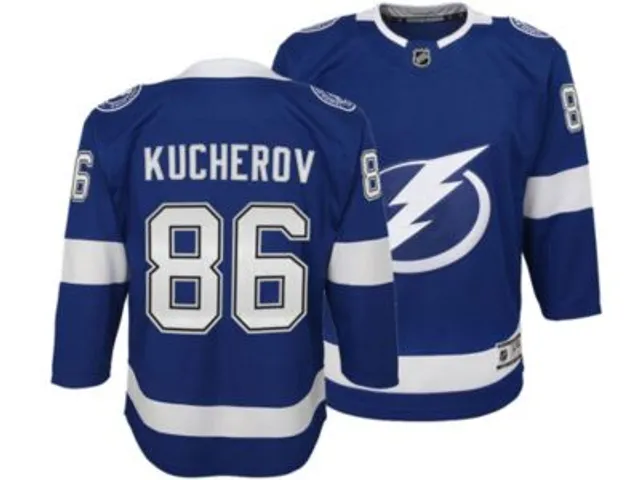 Outerstuff Big Boys Nikita Kucherov Tampa Bay Lightning Player Replica  Jersey