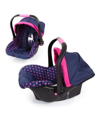 Baby Doll Deluxe Car Seat with Canopy