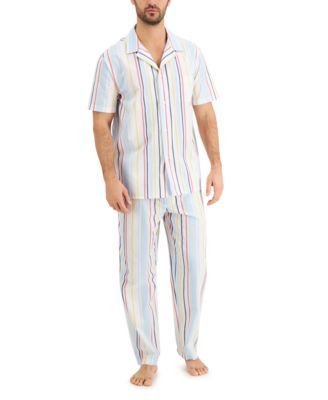 Men's Striped Pajamas, Created for Macy's