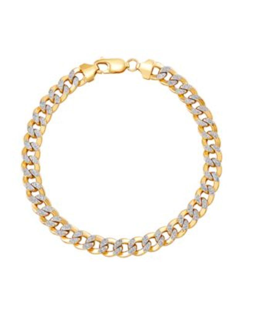 Macy's 14K Gold Curb Chain Bracelet