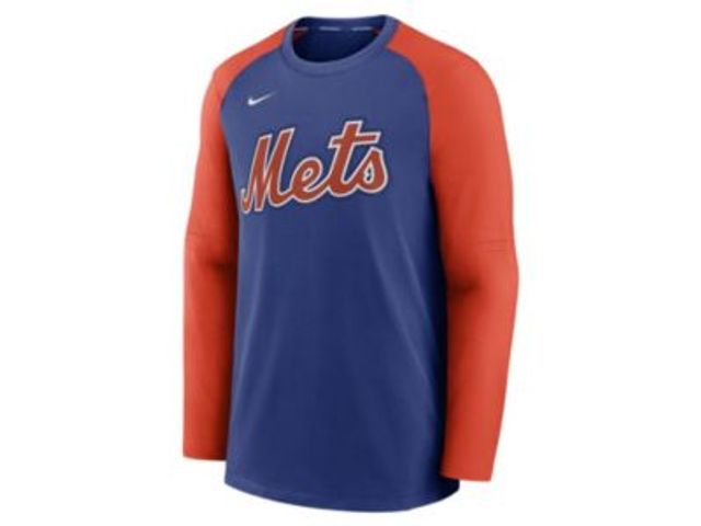 Nike Thermal Crew (mlb Mets) Men's Long Sleeve Shirt in Blue for Men