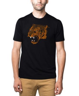 Versace Men's Tiger-Print T-Shirt - Macy's