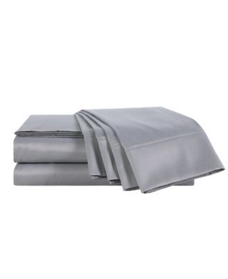 Wellbeing 300 Thread Count 6 Pc. Sheet Set with Silvadur Antimicrobial Treatment,