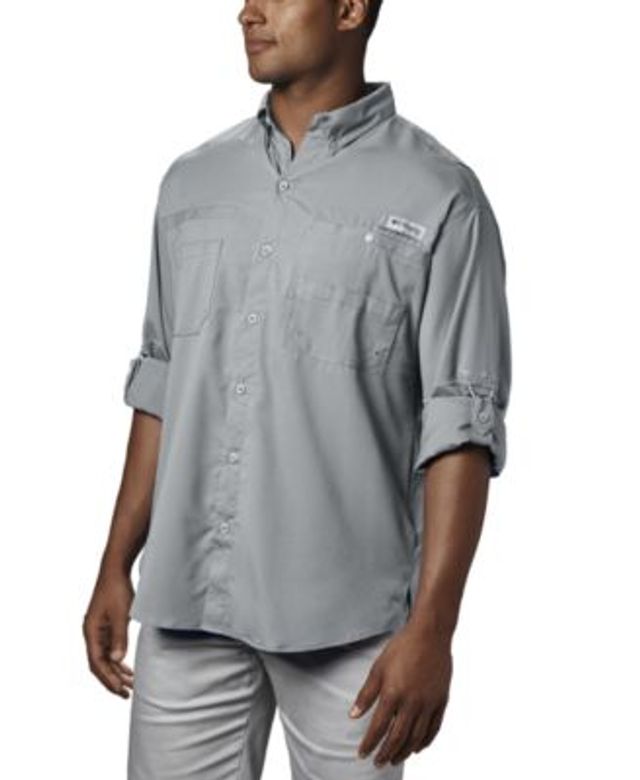 Men's Houston Astros Columbia Navy Americana Tamiami Omni-Shade Button-Down  Shirt
