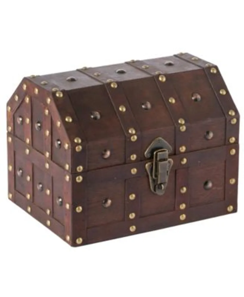 Vintiquewise Decorative Leather Small Treasure Box Collection - Macy's