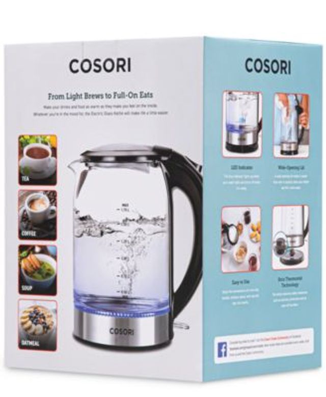 Cosori 1.8 Quarts Glass Electric Tea Kettle