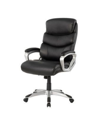 Black Gaslift Adjustable Height Swivel Office Chair