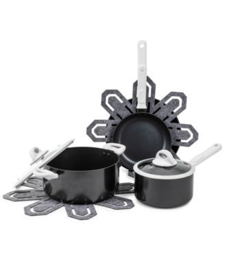 Ultraviolet Nonstick 8-Pc. Cookware Set