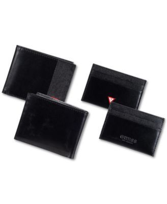 Men's RFID Slimfold Wallet & Card Case Set
