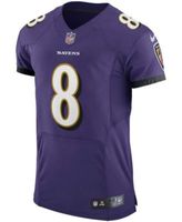 Men's Nike Lamar Jackson Purple Baltimore Ravens Game Player Jersey