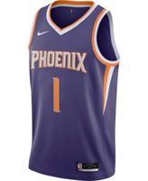 Men's Jordan Brand Devin Booker Orange Phoenix Suns 2020/21 Swingman Jersey  - Statement Edition