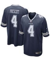 Nike Men's Dak Prescott Navy Dallas Cowboys Game Team Jersey