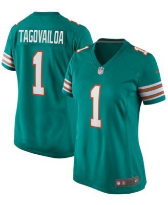 Men's Nike Tua Tagovailoa Aqua Miami Dolphins Legend Jersey