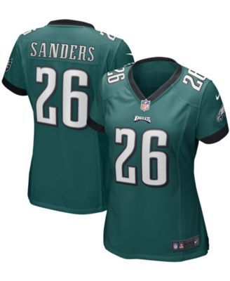 Nike / Women's Philadelphia Eagles Miles Sanders #26 Black Game Jersey