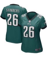 Women's Nike Miles Sanders Midnight Green Philadelphia Eagles Game Jersey Size: Medium