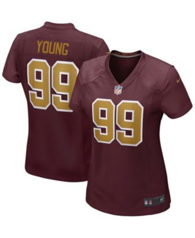 Men's Nike Chase Young Black Washington Commanders Alternate Game Player  Jersey