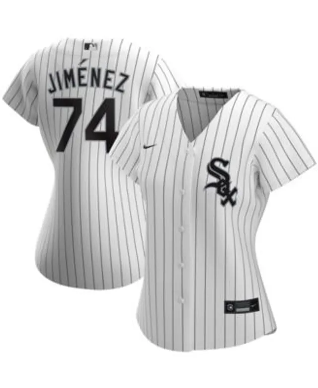 Eloy Jiminez Autographed Authentic Nike Chicago White Sox Jersey - Throwback
