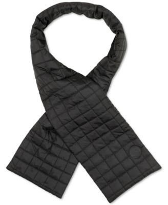 Quilted Nylon Pull Through Scarf