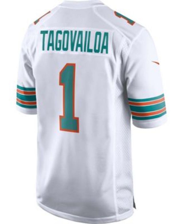 Nike Men's Tyreek Hill Aqua Miami Dolphins Game Jersey - Macy's