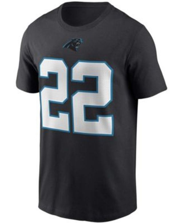 Nike Men's Christian McCaffrey Black Carolina Panthers Name and Number T- shirt