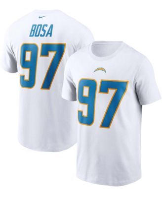 Men's Nike Joey Bosa Black Los Angeles Chargers Rflctv Limited Jersey Size: Large