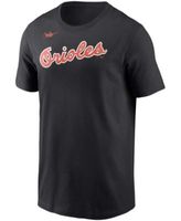 Nike Men's Baltimore Orioles Black Arch Over Logo Long Sleeve T