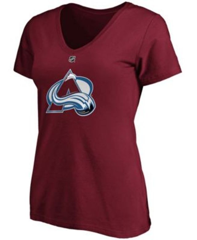 Fanatics Branded Nathan MacKinnon Colorado Avalanche Women's White Special  Edition 2.0 Name & Number V-Neck T-Shirt
