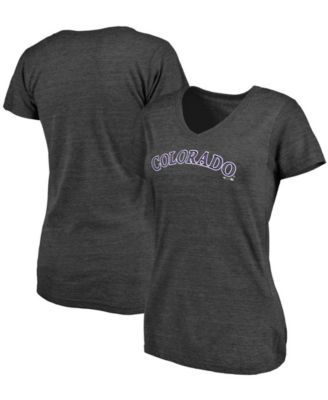 Fanatics Women's Heather Charcoal Pittsburgh Pirates Victory Launch  Tri-Blend 3/4 Sleeve V-Neck T-shirt - Macy's