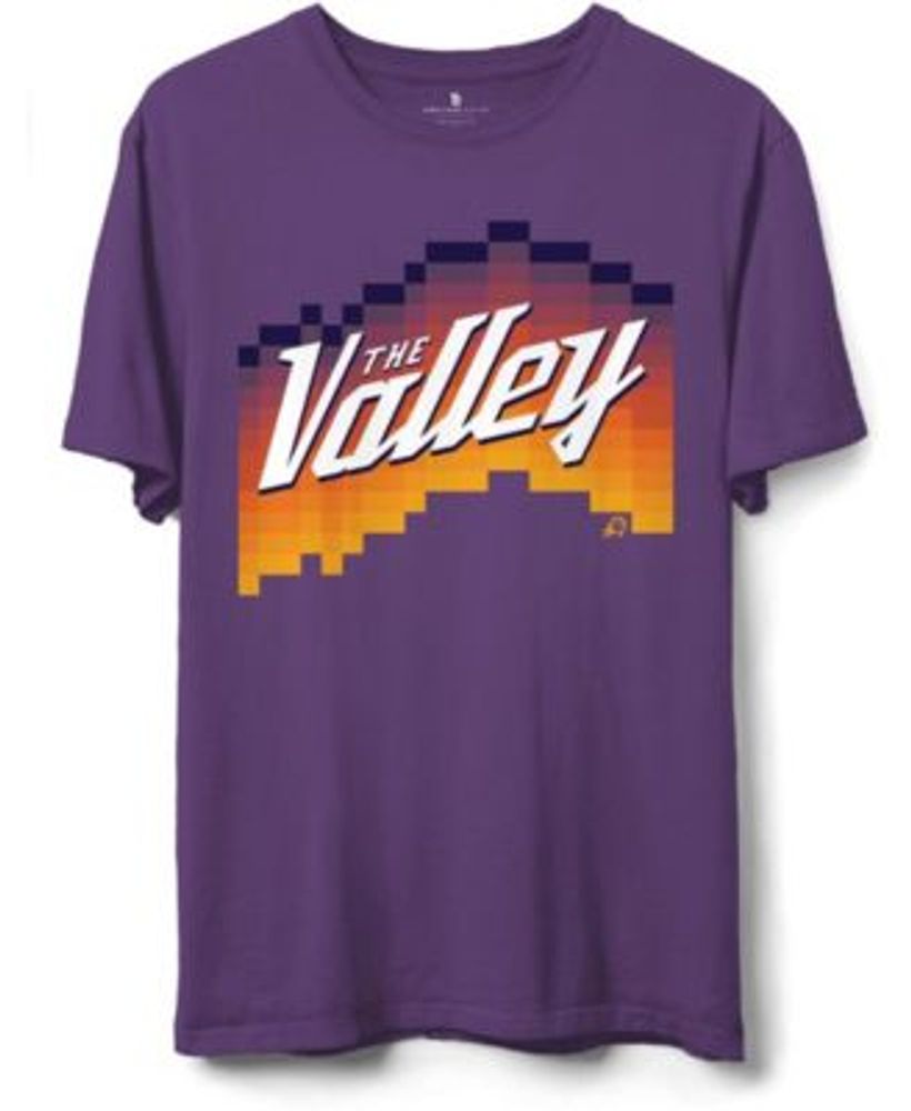 Men's Sportiqe Heathered Gray Phoenix Suns The Valley City Edition  Tri-Blend T-Shirt